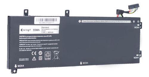 Bateria Para Notebook Dell Precision 5510 4800 Mah Preto