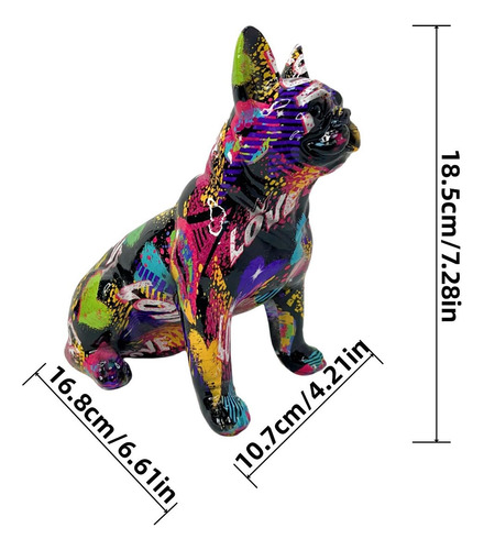 Estatua De Francés, Escultura Animal, Figura Artística De