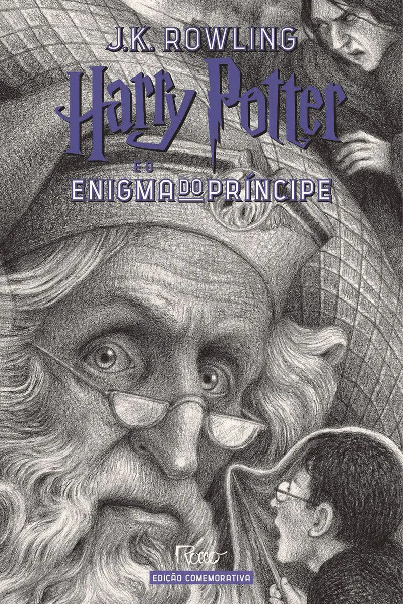 Livro HARRY POTTER E O ENIGMA DO PRÍNCIPE (CAPA DURA) – Edição Comemorativa dos 20 anos da Coleção Harry Potter –, de Rowling, J. K., vol. 6. Editorial Editora Rocco Ltda, tapa dura, en português...