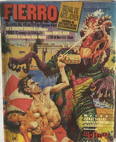 Revista Fierro N° 53 / Primera Época / Keko El Mago /  X7