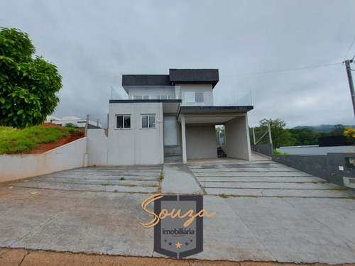 Imagem 2 de 29 de Casa À Venda, 3 Quartos, 3 Suítes, 2 Vagas, Condomínio Residencial Campos Do Conde - Bragança Paulista/sp - 58