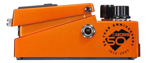 Pedal de efectos de guitarra Boss Distortion Ds-1 B50a P10 9v, color naranja