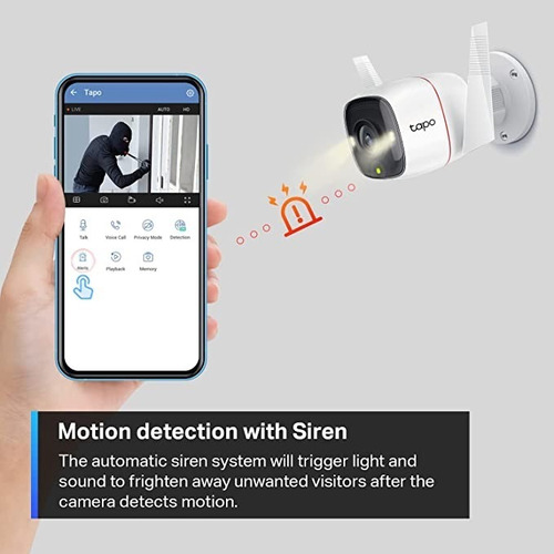 Cámara Tapo C310 Wi-fi De Seguridad Para Casa