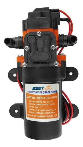 Bomba De Presión De Agua De Diafragma Serie 21 12v 1,2 Gpm