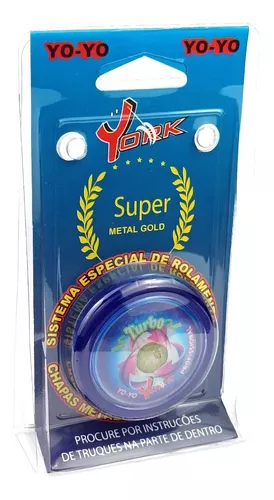 Yoyo York de Rolamento Concavo Profissional + 10 cordas de ioio