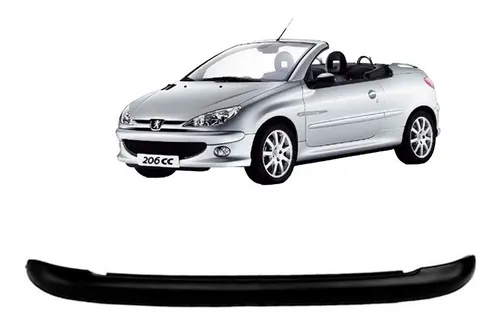 Moldura Parachoque Trasero Para 206 Cabriolet 1.6 2002 2008