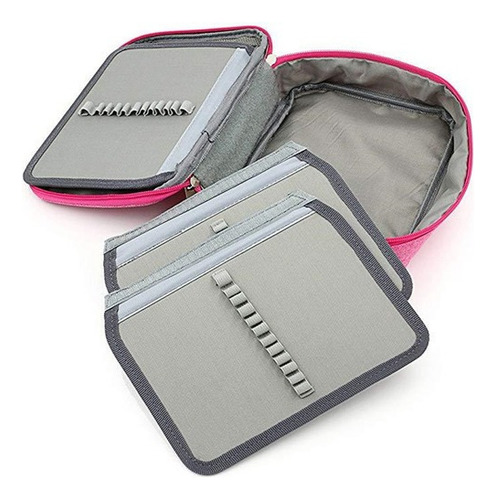 Estuche Portátil For Lápices De Colores Con 72 Agujeros