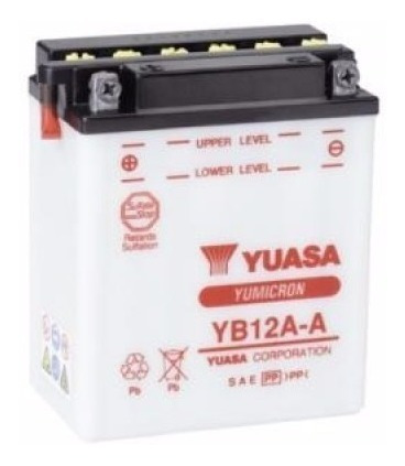Bateria Moto Yuasa Yb12a A Avant Motos