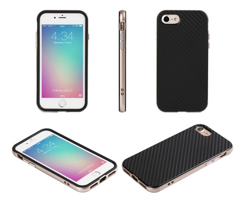 Estuche Forro Funda Goma Silicona Para iPhone 7plus/8 Plus