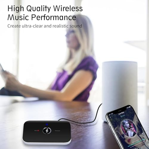 Transmisor Receptor Bluetooth, Adaptador De Audio Bluetooth