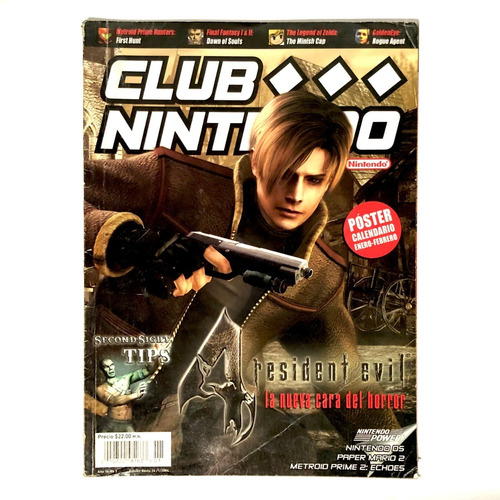 Revista Club Nintendo Año 14 #1 Número Enero 2005 Cn