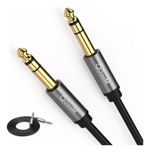 Cable 6.35mm Audio Estereo Trs Balanceado Jack Original Pvc