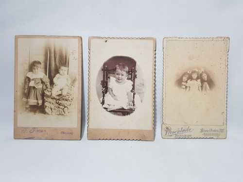 Antiguas Fotos De Estudio Fines Siglo 19 Bebes Mag 57435