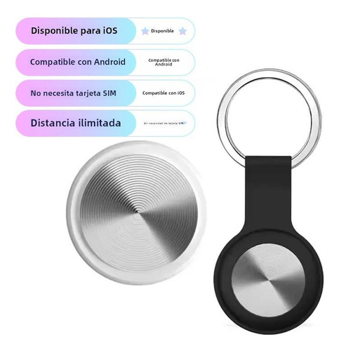 Localizador Rastreador Gps Antipérdida Para Android E Ios Negro