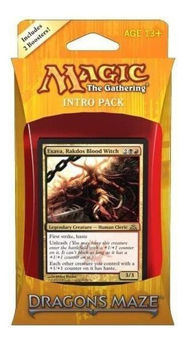 Magic The Gathering Mtg Dragon S Maze Intro Pack Rakdos