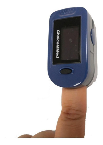 Imagen 1 de 1 de Oxímetro de pulso para dedo ChoiceMMed MD300C2 azul