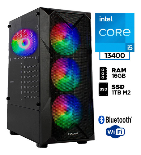 Cpu Intel Core I5 13400 16gb Ram 1tb Ssd, Wifi Bluetooh