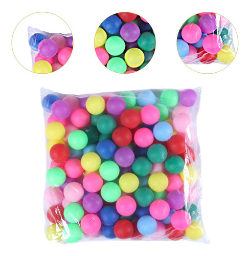 Pelotas De Pong, Pelotas De Rifa, Bolas 100 Pieces Mezcladas