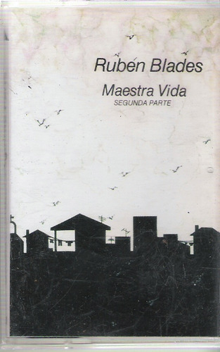 Ruben Blades Maestra Vida Segunda Parte Cassette Arg .