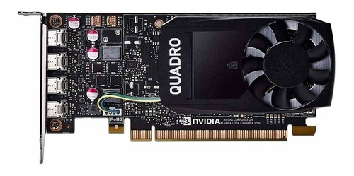 Placa de video Nvidia PNY Quadro Series P1000 VCQP1000-ESPPB 4GB