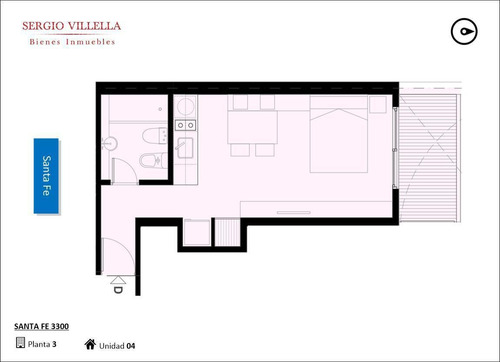 Imagen 9 de 11 de Santa Fe 3300 - Monoambiente En Venta En Rosario