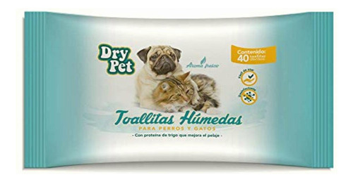Fancy Pets Toallitas Húmedas Para Perro Y Gato Con 40