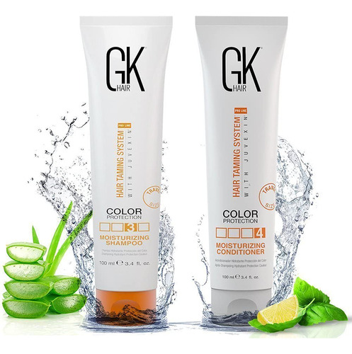 Gk Hair Global Keratin Shampoo Y Conjuntos De Acondicionador