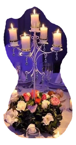 15 Unidades De Candelabros  Porta Vela  Para Eventos 