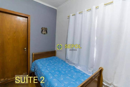 Sobrado Com 4 Dormitórios À Venda, 266 M² Por R$ 700.000,00 - Jardim Aricanduva - São Paulo/sp - So0400