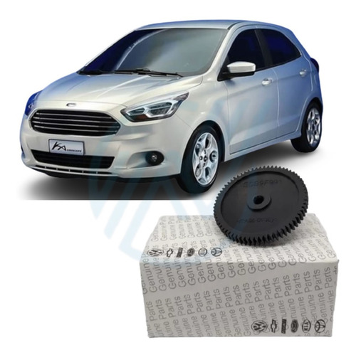 Imagem 1 de 2 de Engrenagem Do Tbi Do Ford Ká 3 Cilindros Original