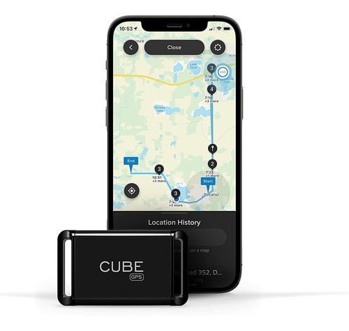 Cube Gps Tracker, Cobertura Mundial Impermeable, Seguimiento