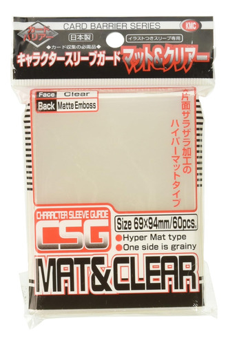 Kmc Full Size Character Guard Hyper Matte Clear 1 Pk (6...
