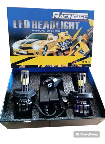 Led H4 Para A2 Jetta Golf Chevy C1 Tsuru Caribe Nissan 8 Car