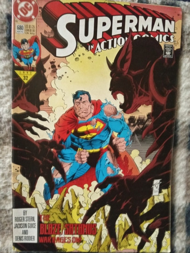  Dc Superman In Action Comics # 680  (1992) Ingles