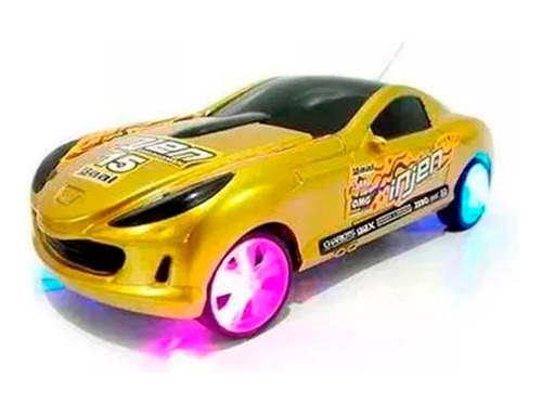 Auto Metalizado Radio Control Full Function C/ Luces Tuneado