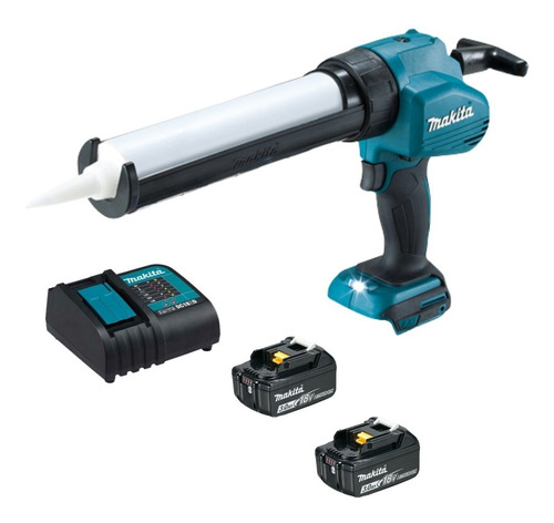 Aplicador De Silicone 2 Bat 18v Dcg180 Makita Com Carregador