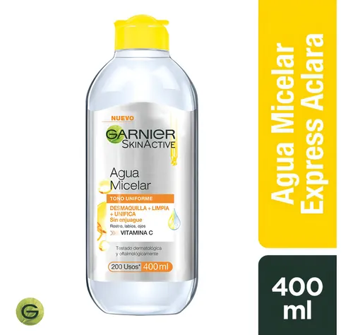 Agua micelar con vitamina c 400 ml
