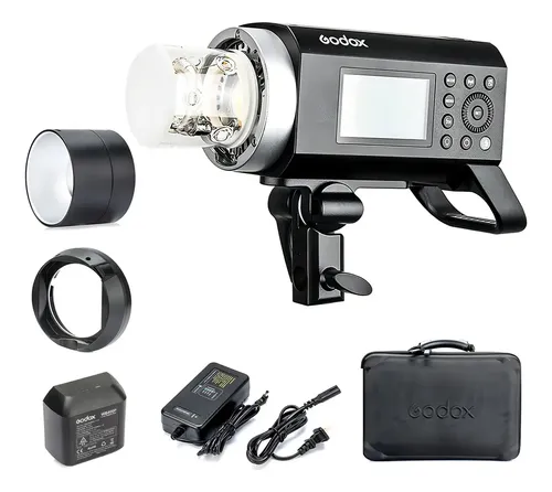 Flash Estúdio À Bateria Godox Ad400 Pro | Parcelamento sem juros