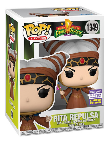Funko Pop Rita Repulsa 1349 Sdcc Power Rangers Original