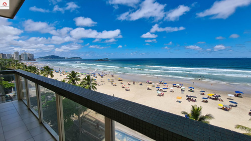 Imagem 14 de 27 de Apartamento Frente Ao Mar À Venda Na Praia Das Pitangueiras - Guarujá Sp - 4 Dormitórios - 1 Vaga De Garagem - Ap05733 - 69245569