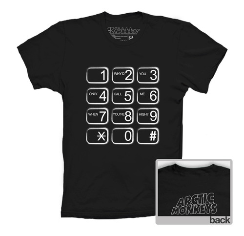 Arctic Monkeys Playera Why You Only Call Me When Youre High