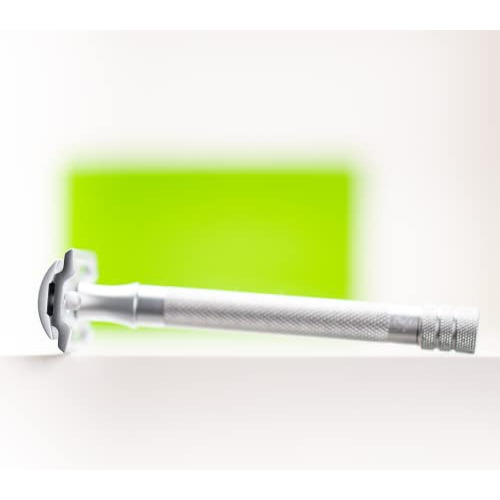 Merkur Safety Razor 22c Matte Chrome Satin Finish Three-piec