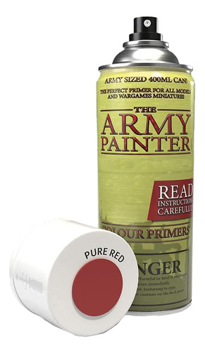Pintura Spray Color Primer, Rojo Puro, 400 Ml, 13.5 Oz ...