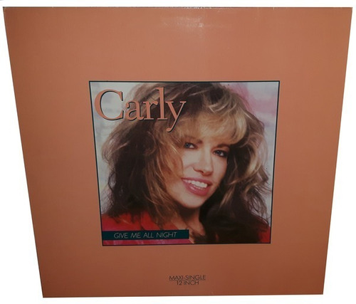 Carly Simon Give Me All Night Extended Single Raro Novo