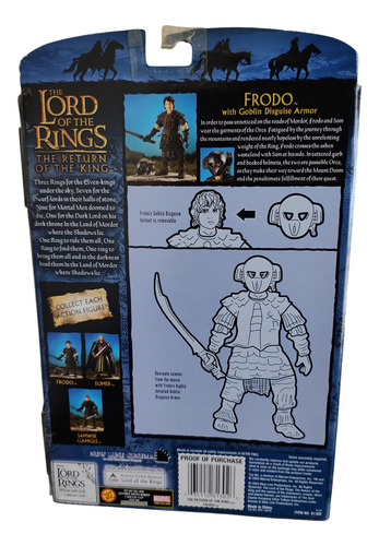 Toybiz Frodo Con Disfraz De Goblin - El Señor De Los Anillos