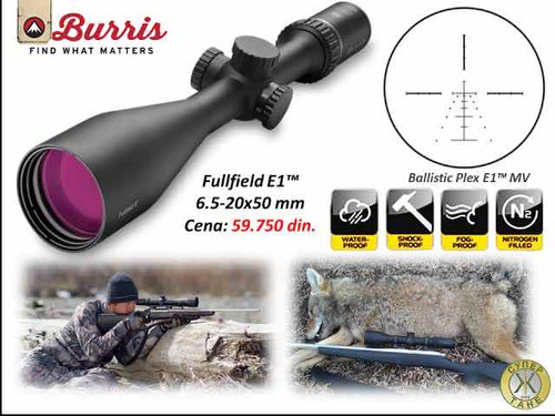 Burris Fullfield E1tm 6.5-20x50mm