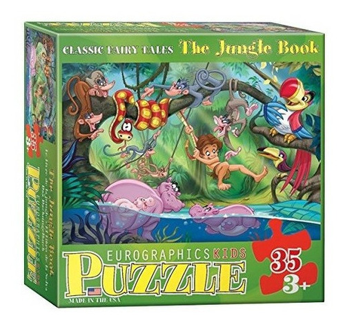 Eurographics 35-piece Classicic Fairy Tales The Jungle Book 