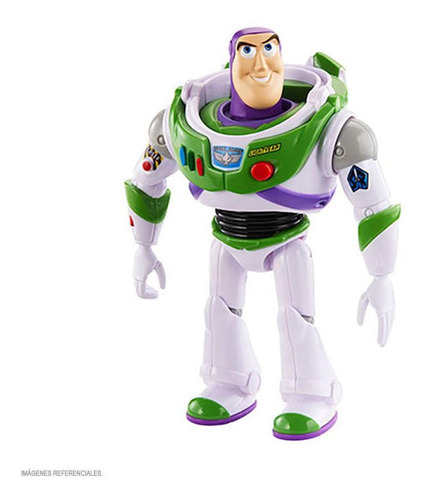 Buzz Lightyear Toy Story +15frases Y Sonidos Muñeco, Mattel