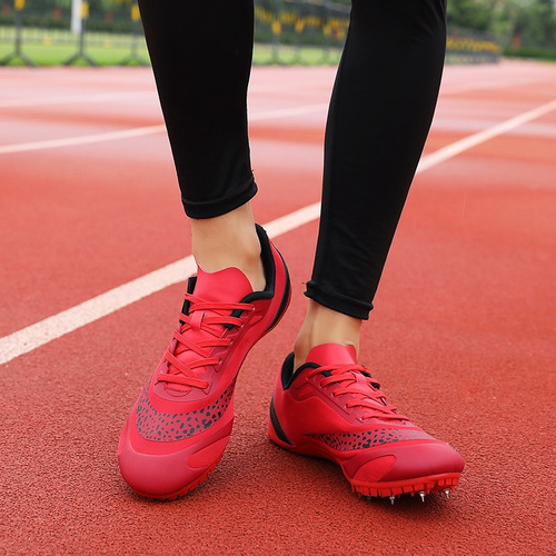 Zapatos De Clavos De Atletismo Transpirables Y Ligeros