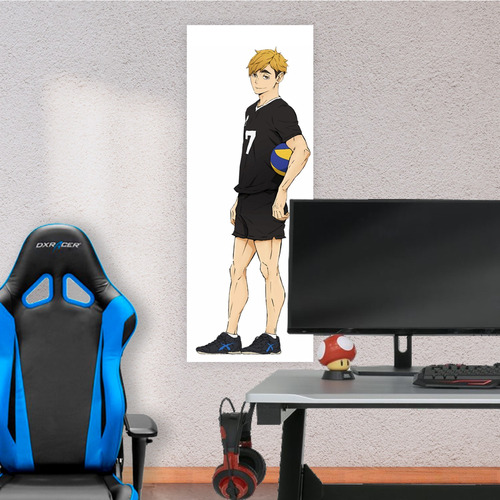 Cuadro Grande 30x80 Cm Haikyuu Atsumu Miya Animeras